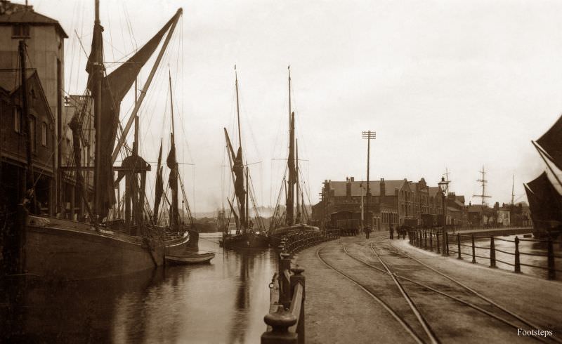 The docks, Ipswich, Suffolk
