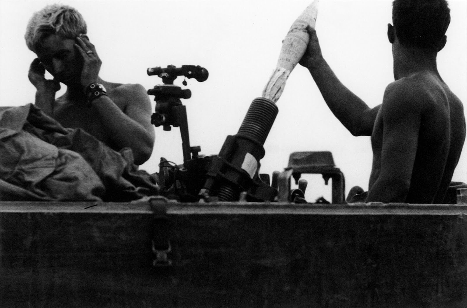 Mortar battalion. Cambodia. May 1970.