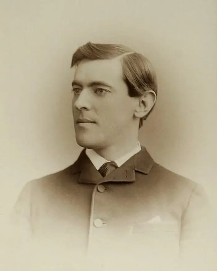 Woodrow Wilson, circa 1875.