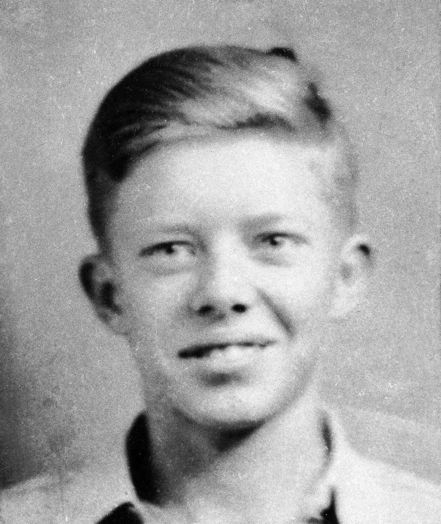 Jimmy Carter at age seven in 1932.