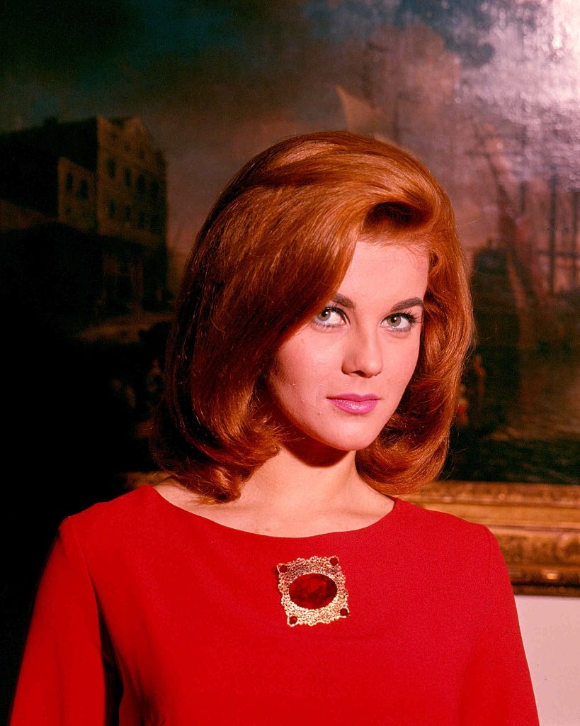 Ann-Margret in red dress, 1965.