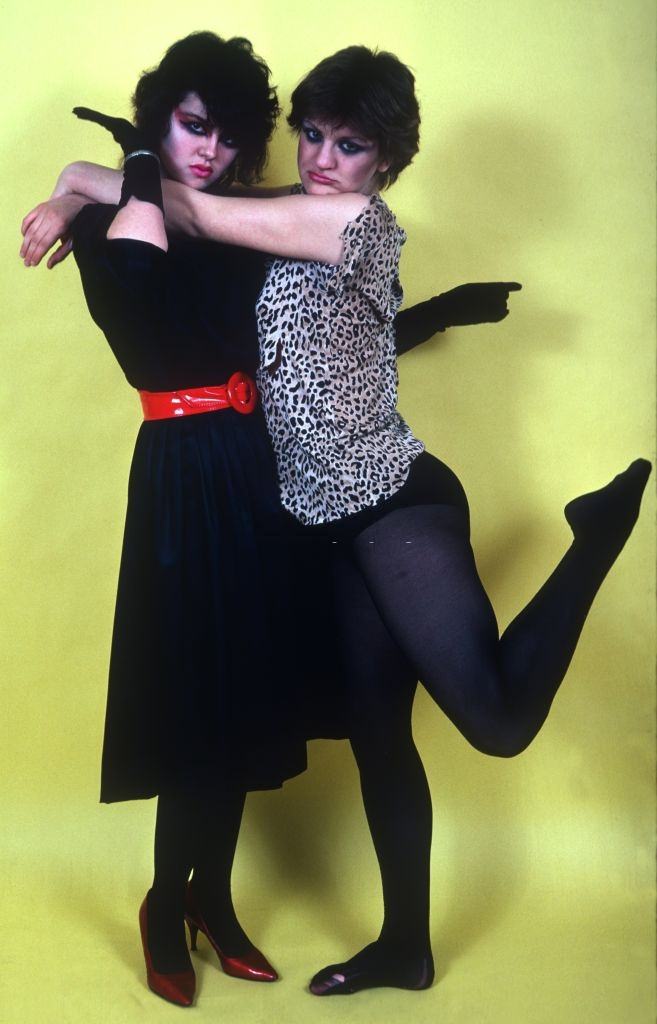 Courtney Love with Robin Barbur, April 1981.