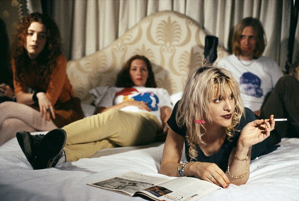 Courtney Love with Hole Group, 1995.