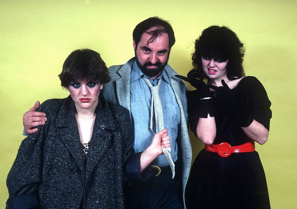 Courtney Love with Hank Harrison and Robin Barbu, 1981.