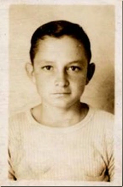 Johnny Cash, when he was kid.