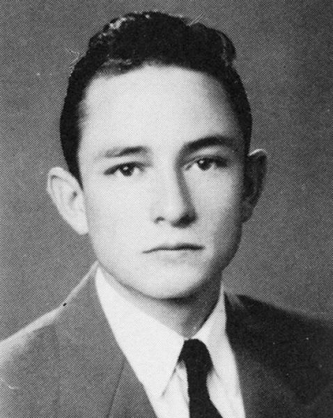 Young Johnny Cash School Picture