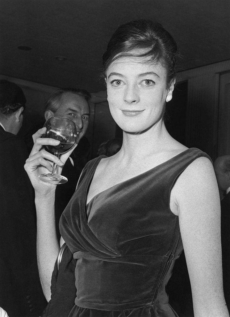 Maggie Smith at the Evening Standard Theatre Awards, 1962.