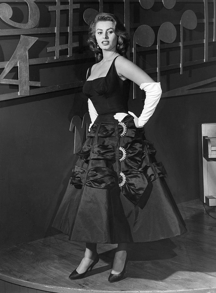 Sophia Loren, 1955.