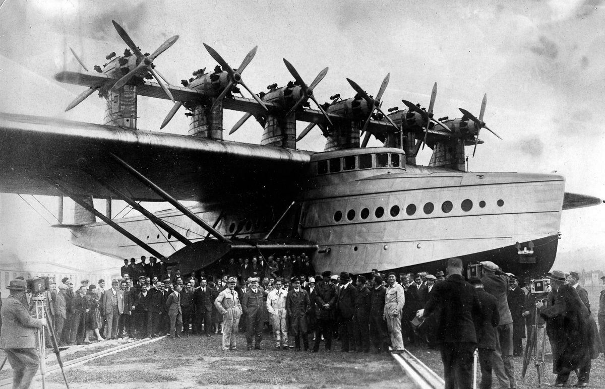 The Dornier DoX, 1929 First Ever Luxurious Flying Boat With Dining Salon, Smoking Longue And