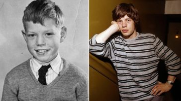 young Mick Jagger