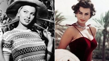 young Sophia Loren