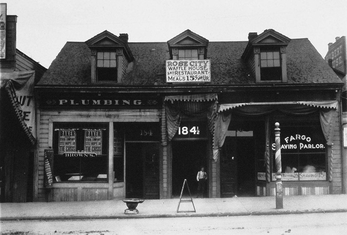 Rose City Waffle House, 1905