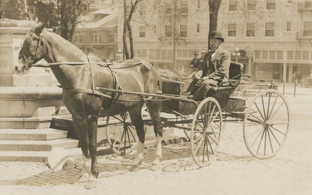 Thompson Fountain, circa 1908