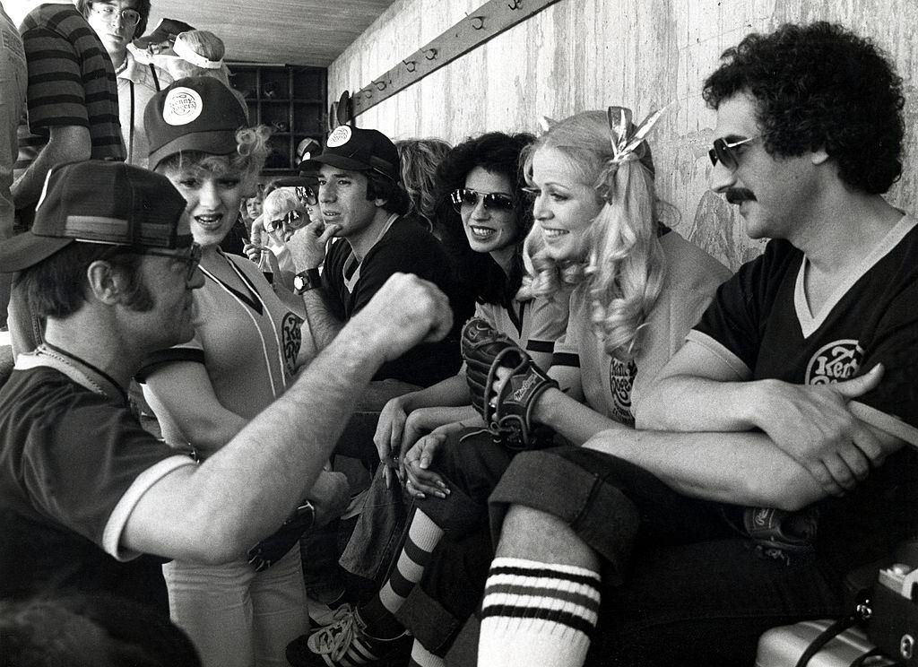 Golden Nugget's 5th Annual Celebrity softball game, Las Vegas, 1977.