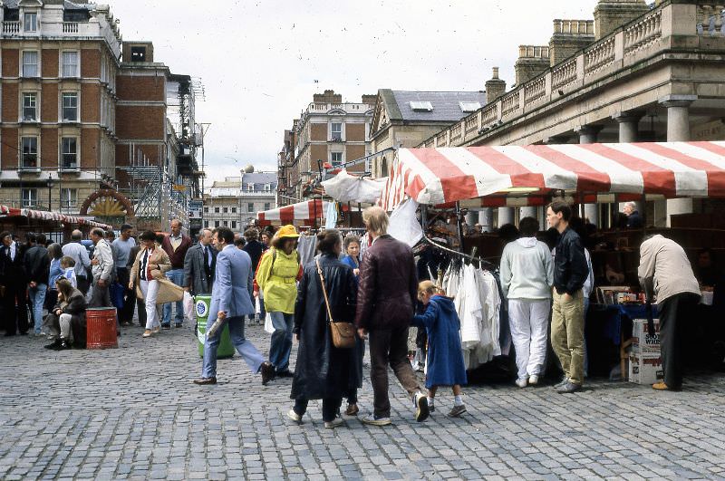 Covent Garden, London, 1985