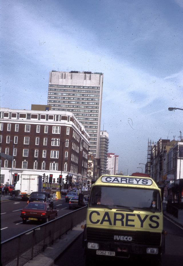 Edgware Rd, London, 1987