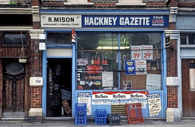 R.Mison Newsagent & General Store, 1985