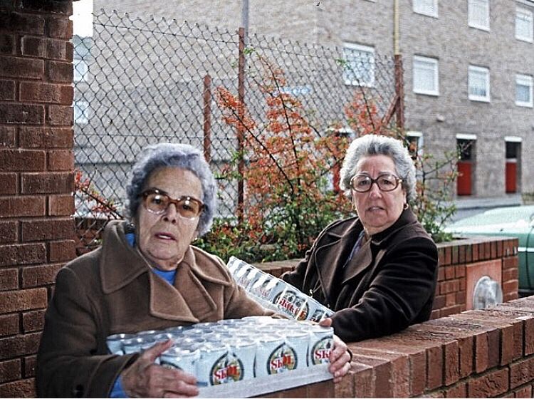 On the town… Hackney pensioners 1985