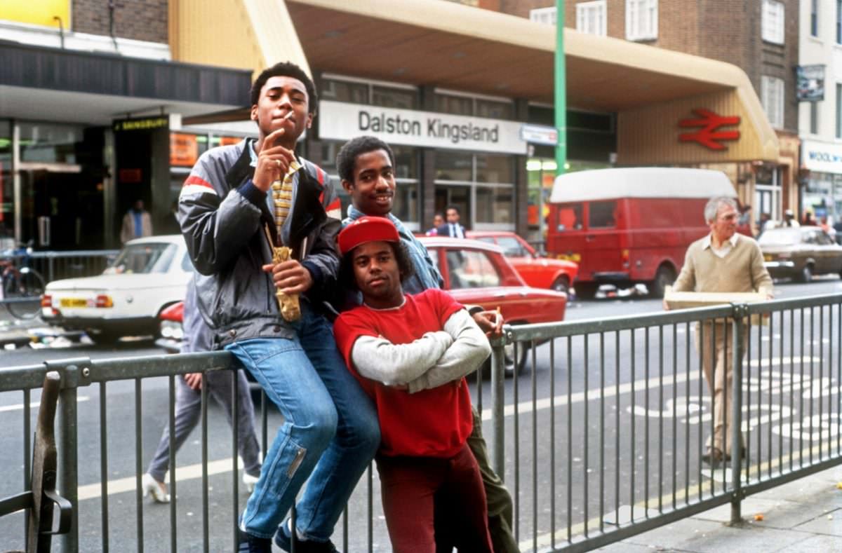Dalston style 1984 snapped for the One Day Off In Hackney project
