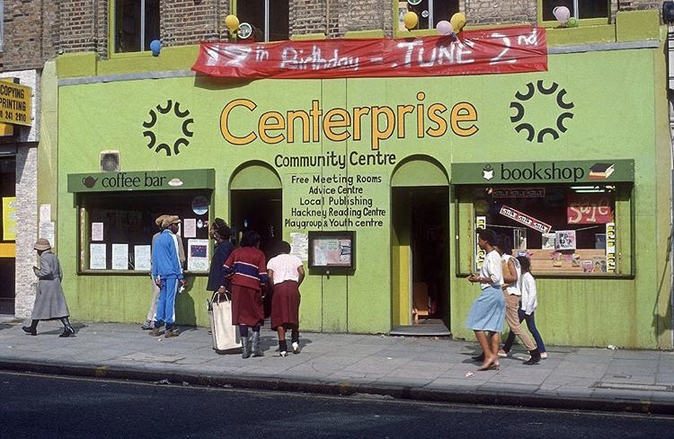 Acclaimed Trinidad born writer Rosa Guy visits Centerprise in the mid 80s