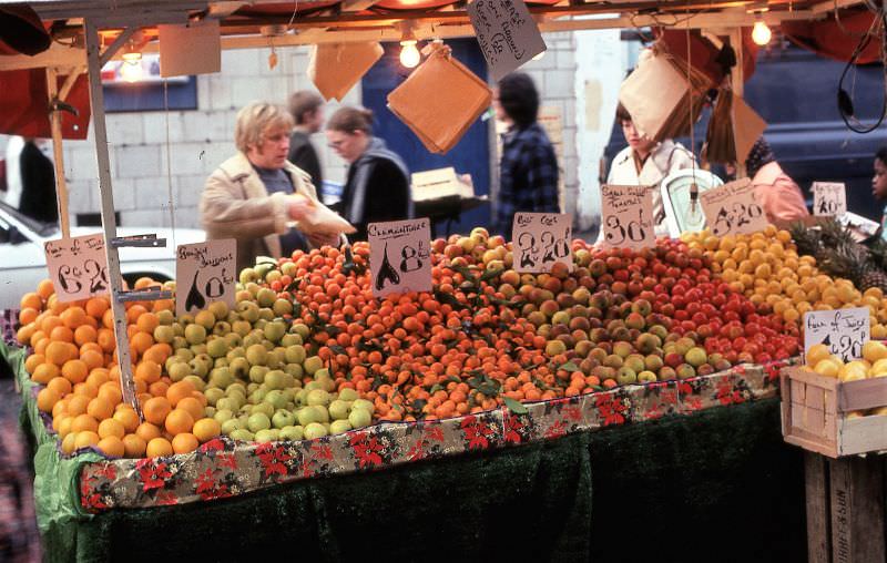Portabello Rd Market, London, 1980