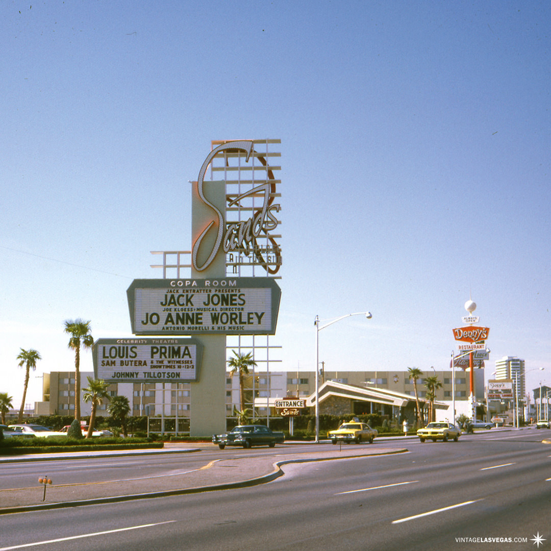 Denny’s and Joey’s New Yorker on the right, present location of Casino Royale.