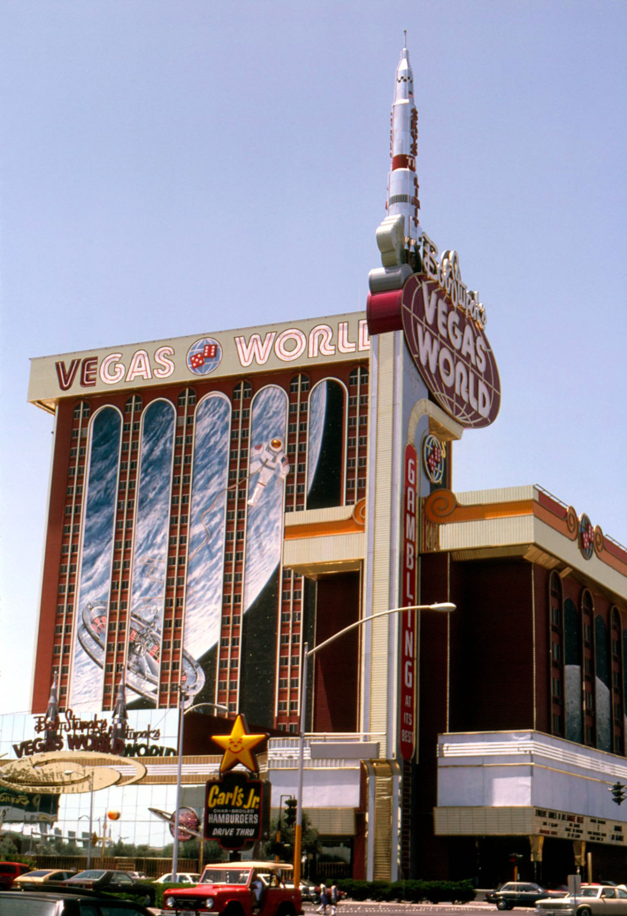 Vegas World sign, 1991