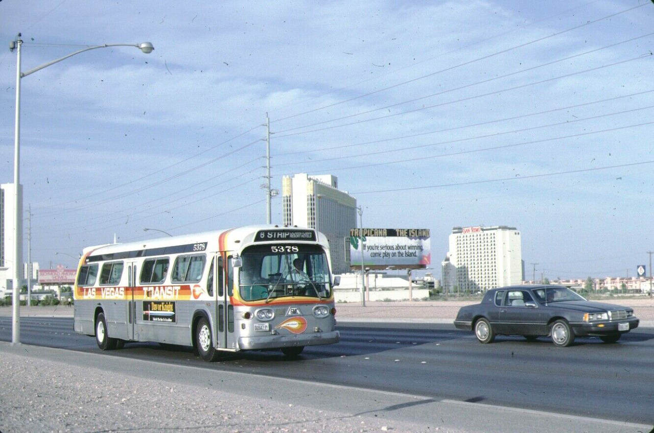 Las Vegas Transit, October 1991. South of Tropicana.