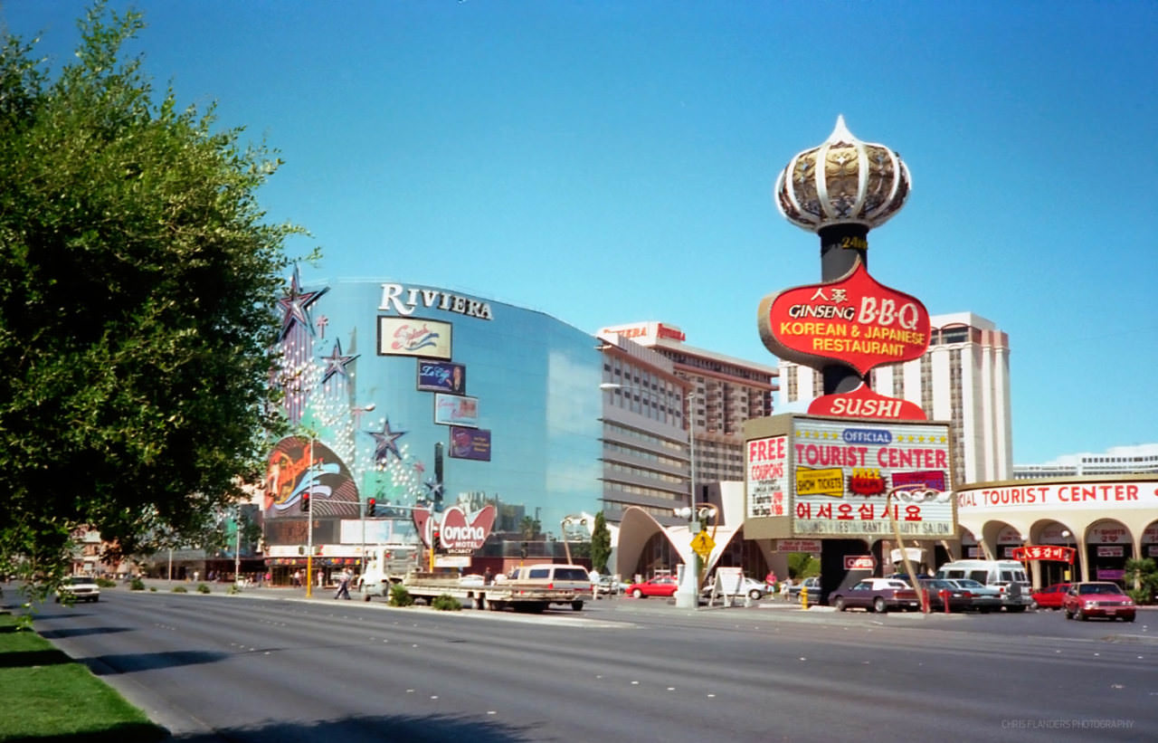 Riviera on the Las Vegas Strip, July 1995.