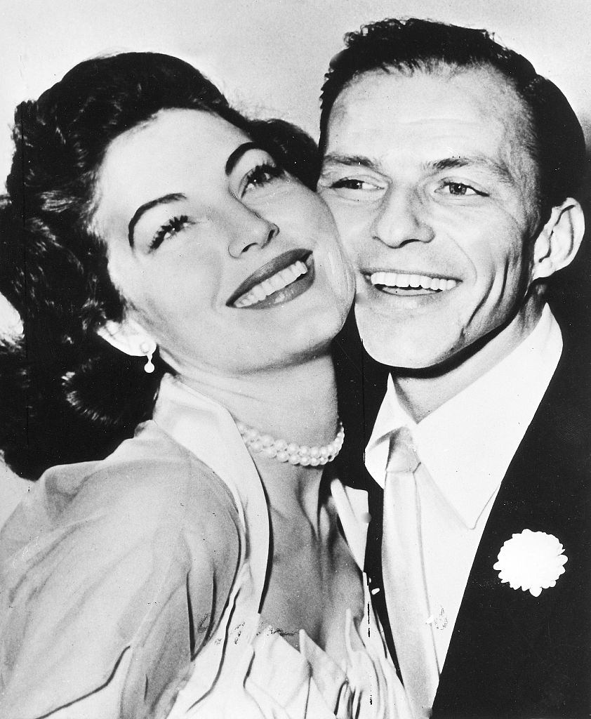 Frank Sinatra and Ava Gardner, 1954.
