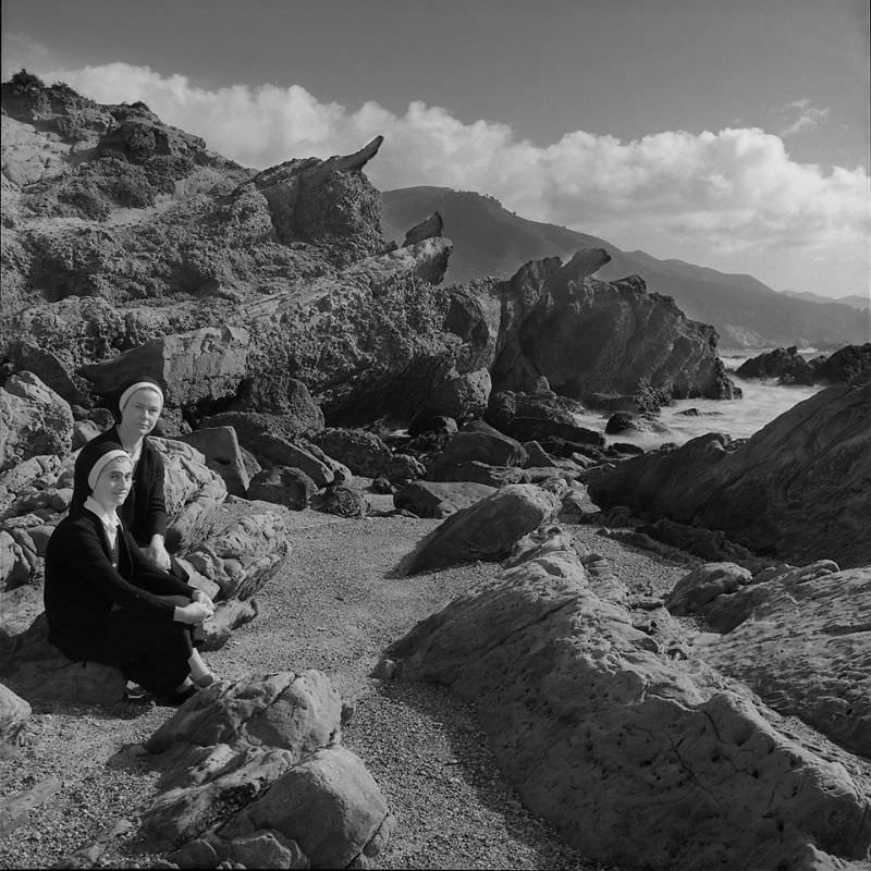 Nuns at Point Lobos, 1973