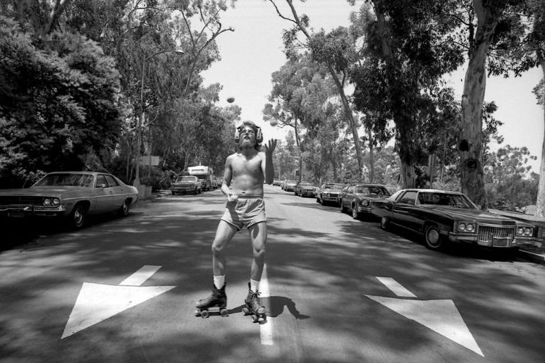 Juggler, Balboa Park, San Diego, 1975