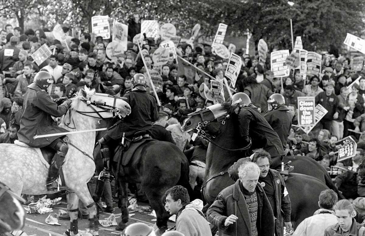 Welling anti-fascist rally 1993