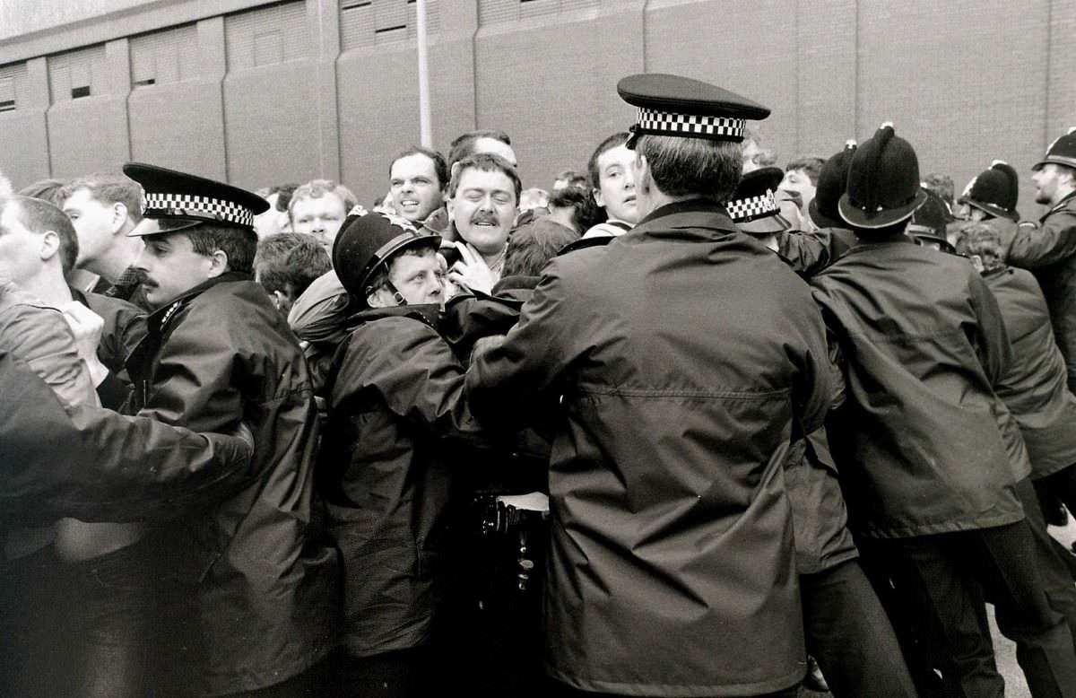 Copperas Hill post office protest, Liverpool – 1987
