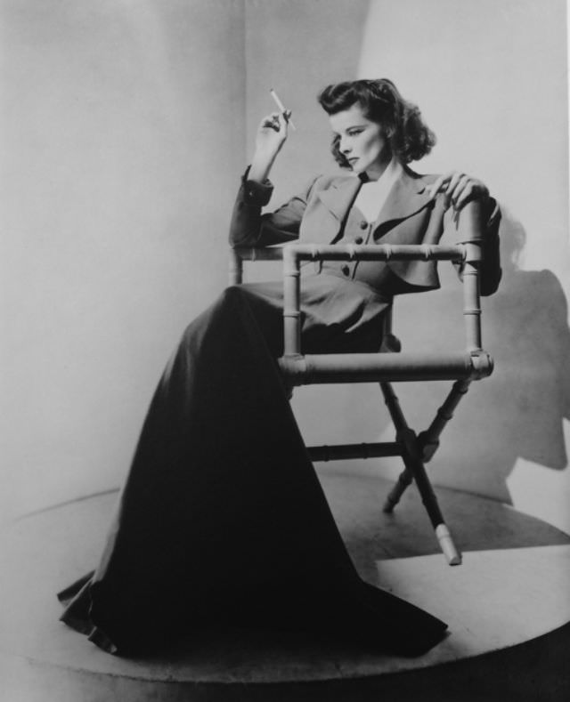 Katharine Hepburn, 1939.