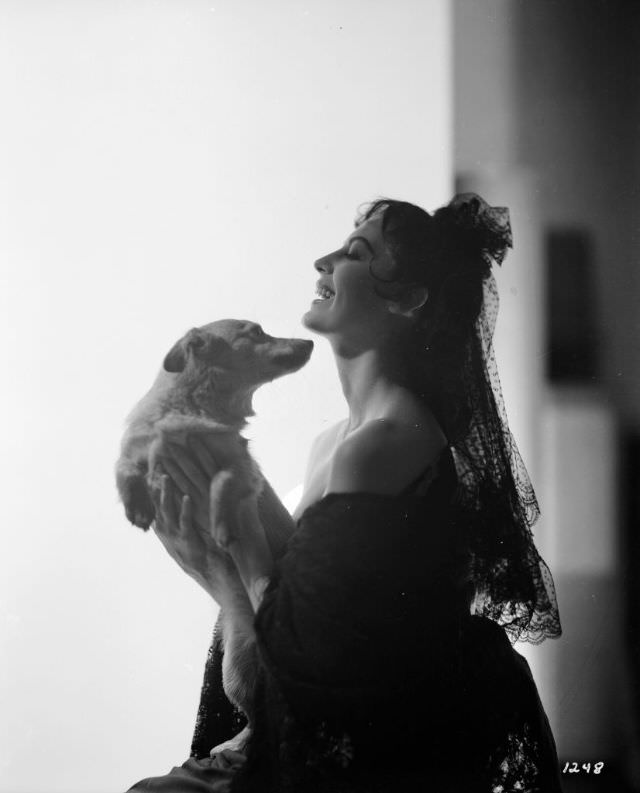 Ava Gardner, 1950.