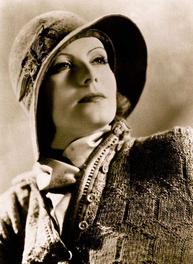 Greta Garbo wearing Hat, 1935.