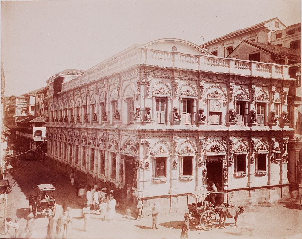 Ornate Building, 1870s.