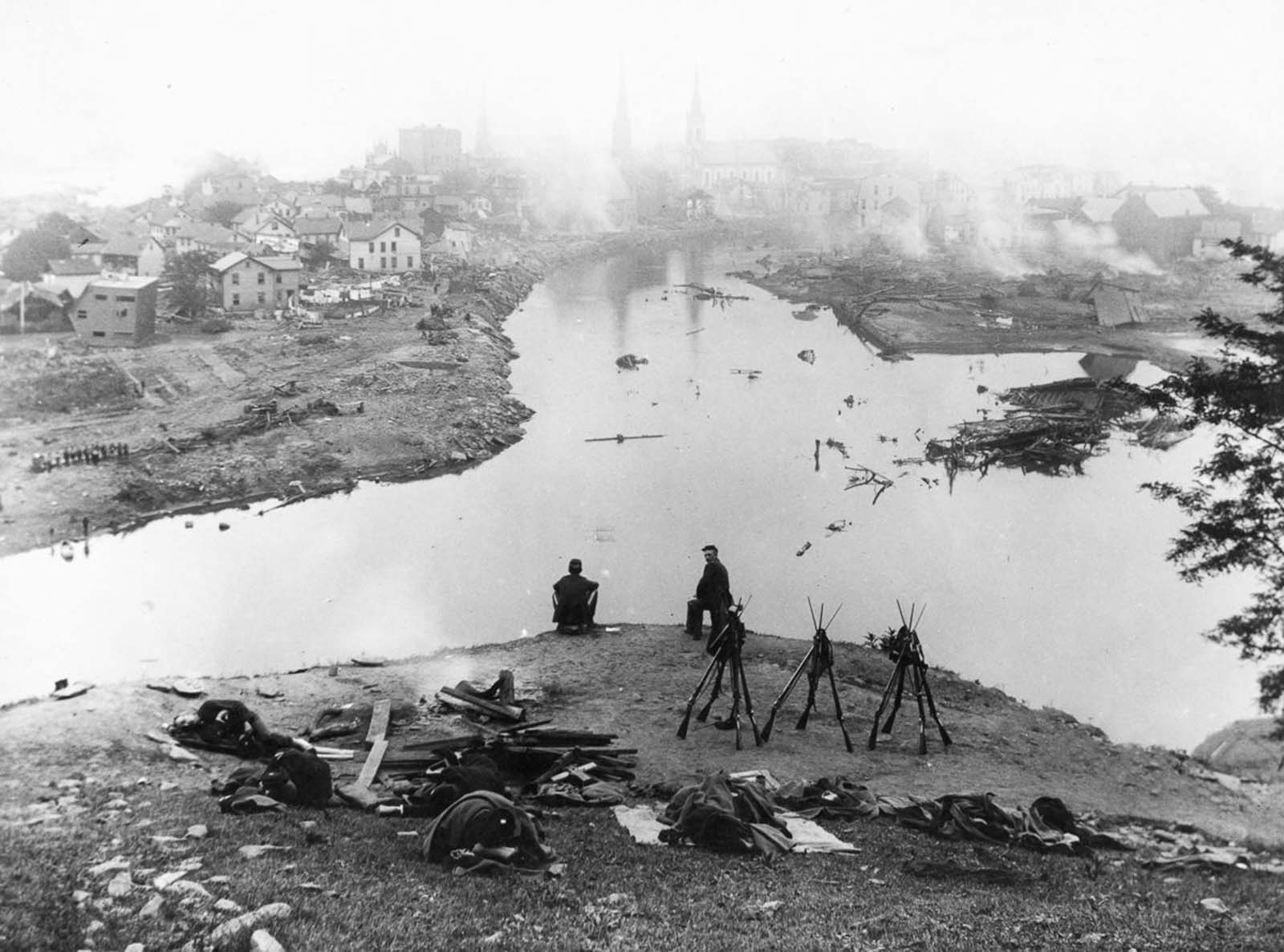 The Johnstown Flood in rare pictures, 1889