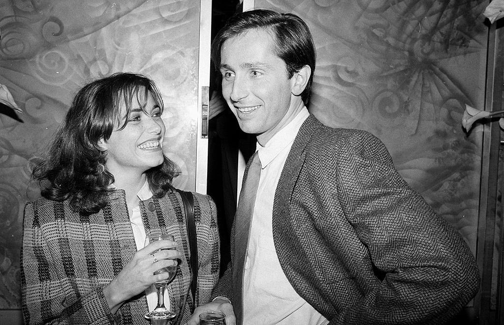 Karen Allen with Thierry Lhermitte, 1984.