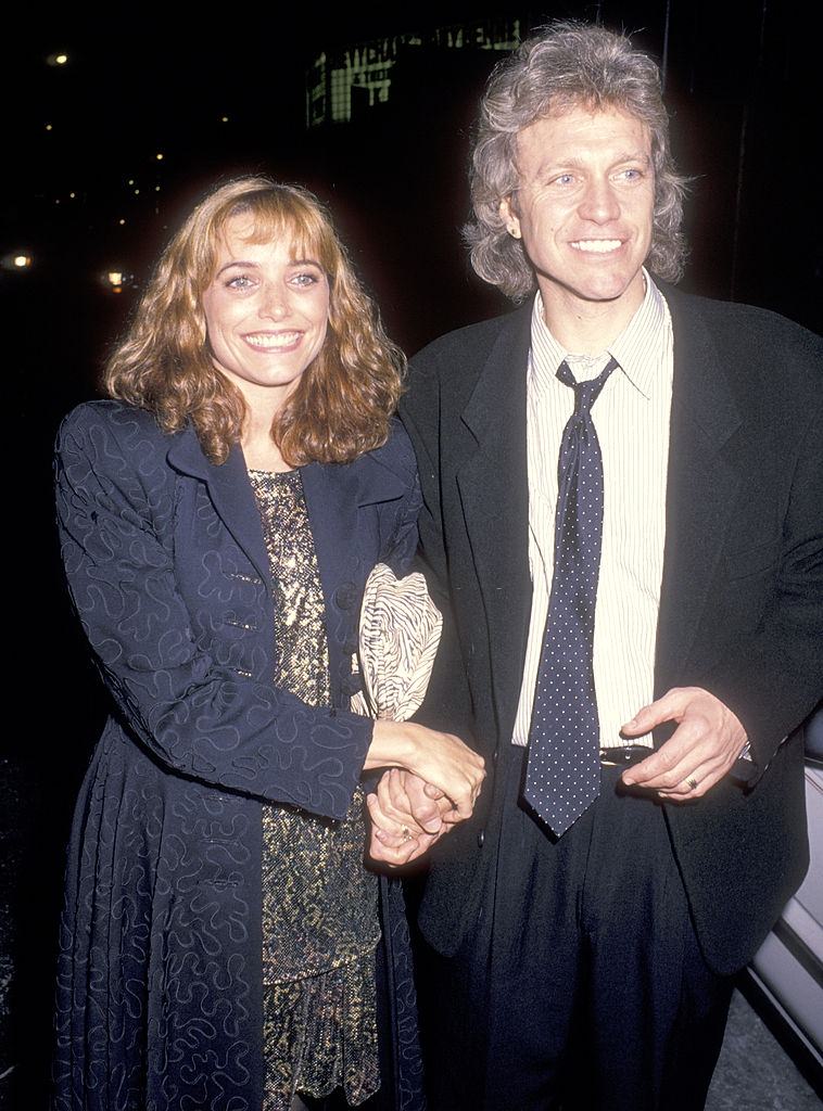 Karen Allen with her ex-husband, Kale Browne, 1988.