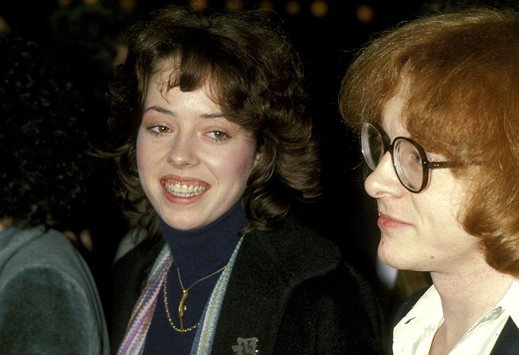 Mackenzie Phillips with Peter Asher, 1978.