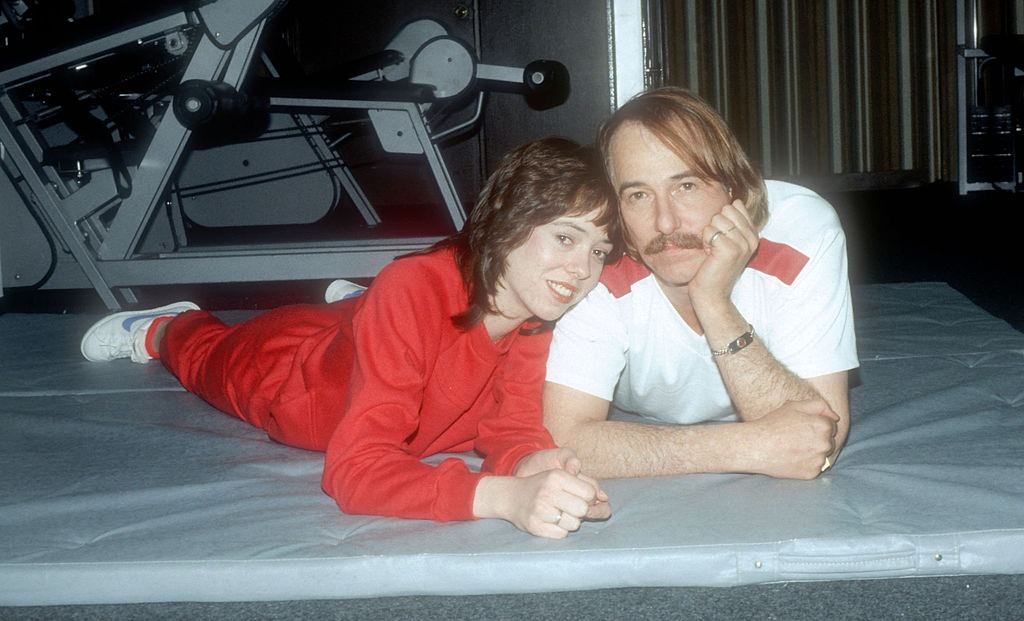 MacKenzie Phillips with her father John Phillips, 1980.