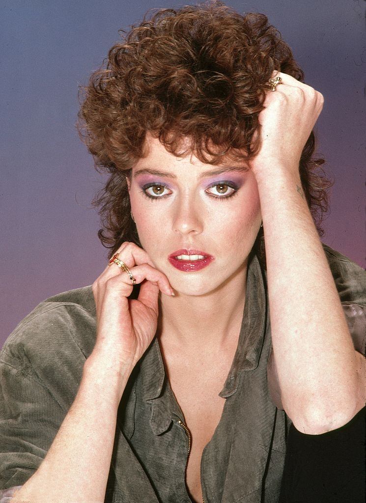 Mackenzie Phillips during a fashion photoshoot, 1989