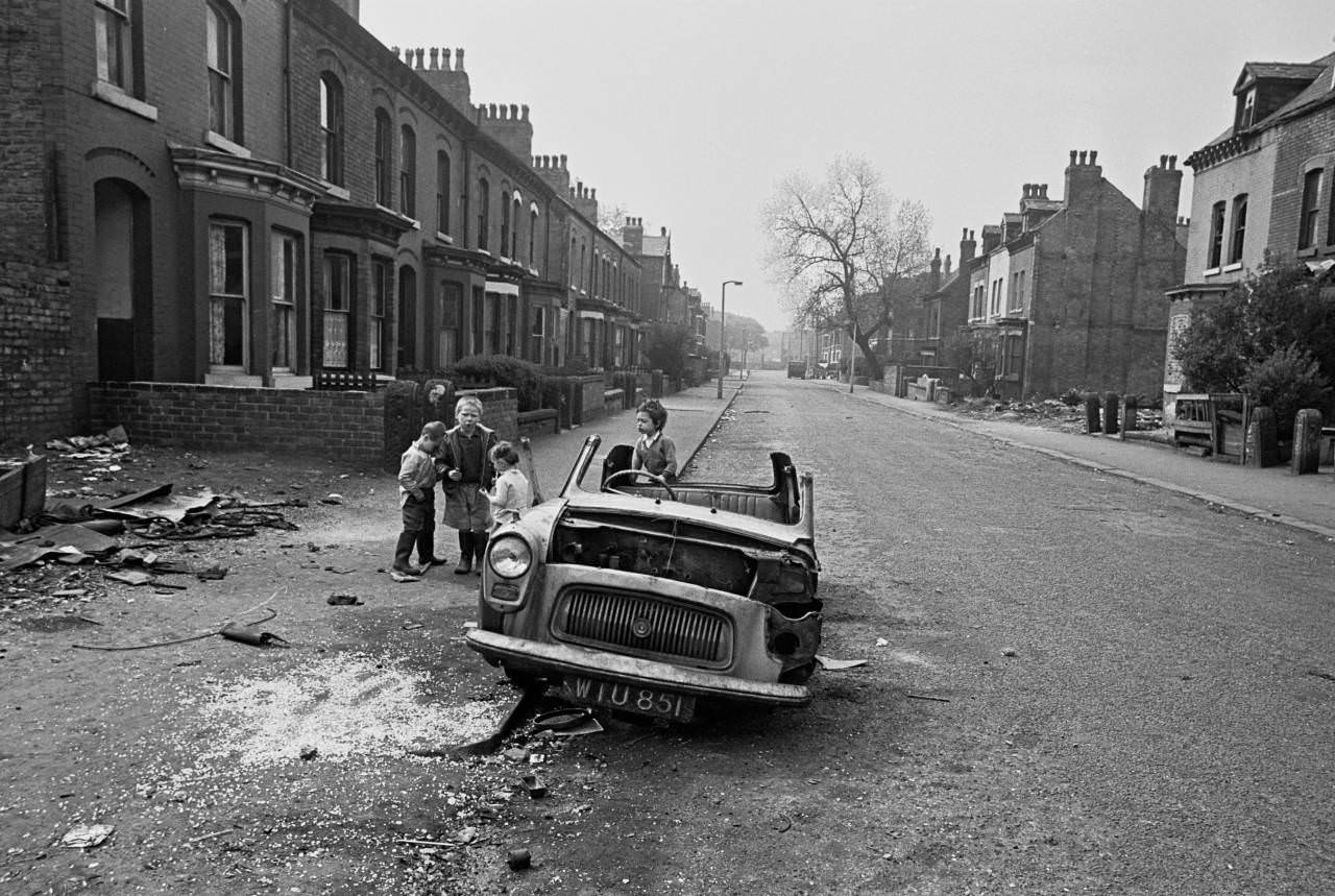 Street scene Manchester 1970