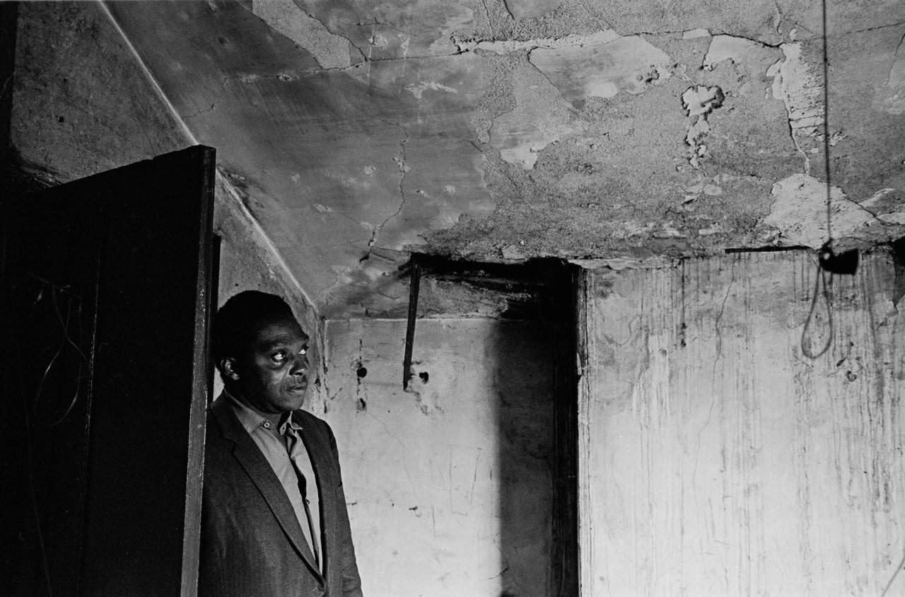 Bedroom ceiling, Moss Side 1969