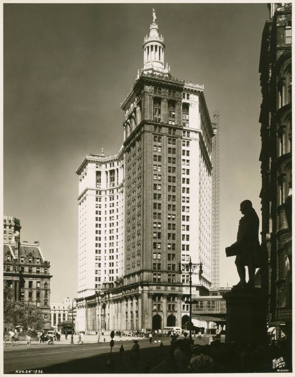 Municipal Building, Manhattan, 1936