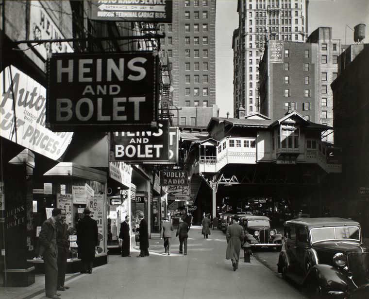 Radio Row, Cortlandt Street, Manhattan, April 08, 1936