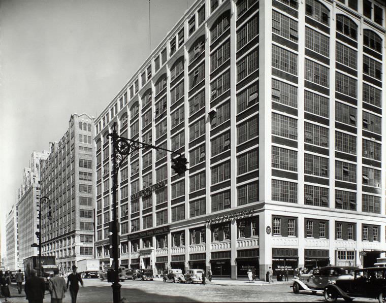 Spring and Varick Streets, October 07, 1935