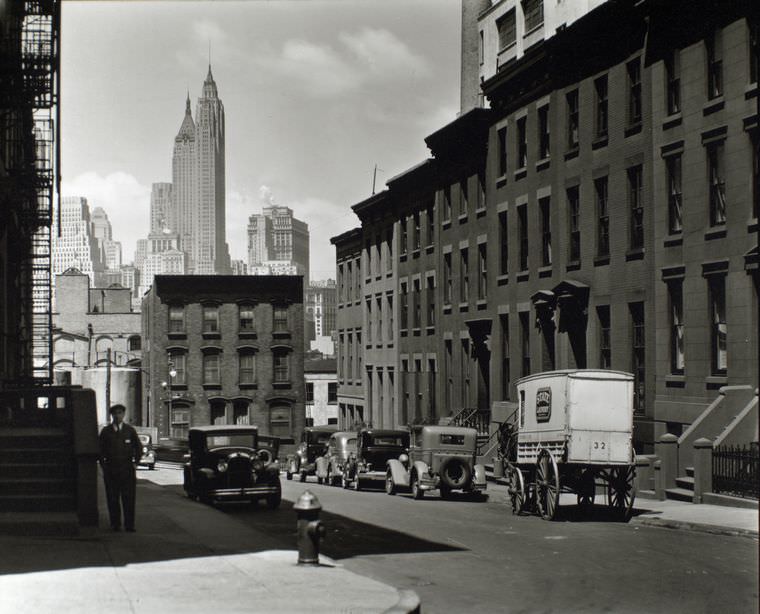 Willow and Poplar Street, May 14, 1936